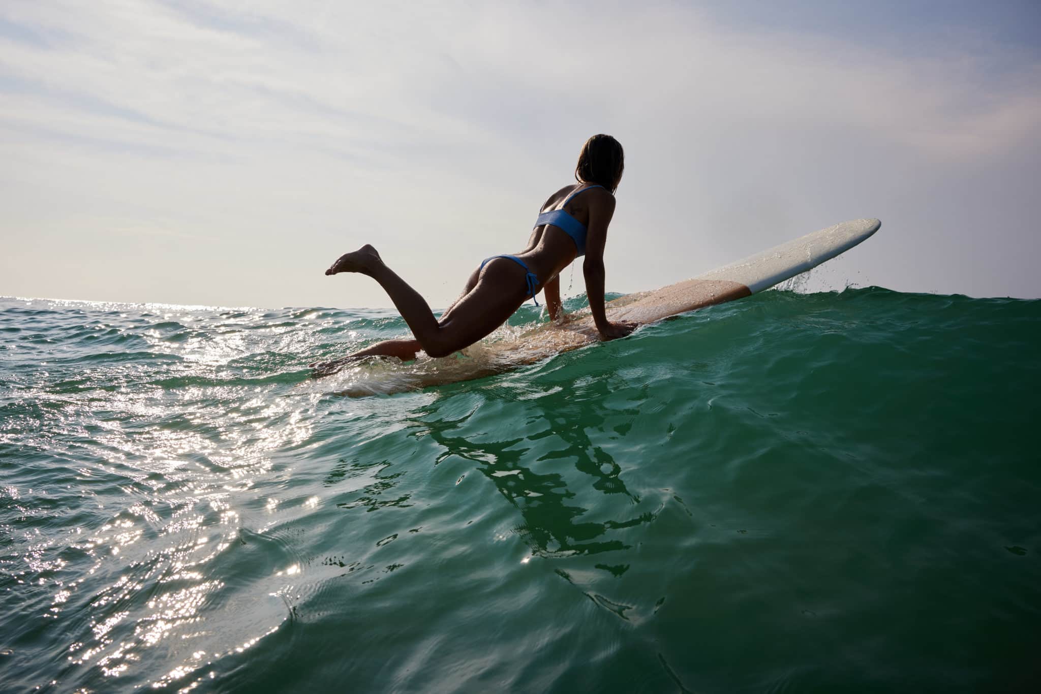 Girl Surfing